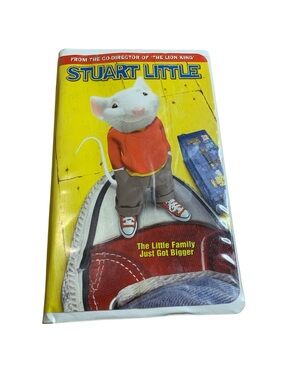 Stuart Little (1999) Vintage VHS Movie Columbia TriStar Home Video